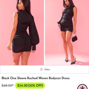 PLT One shoulder dress